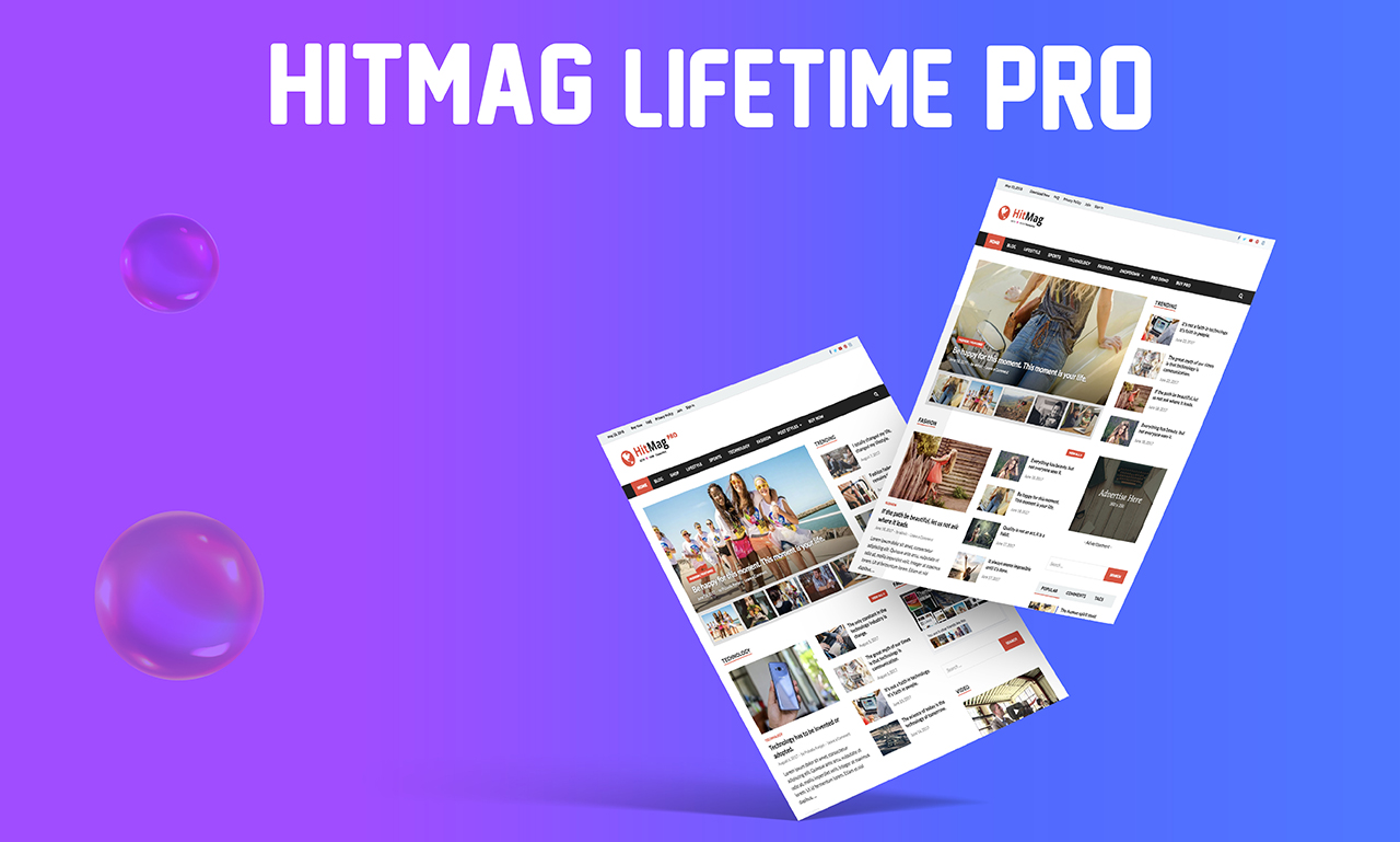 Hitmag Pro Lifetime Theme