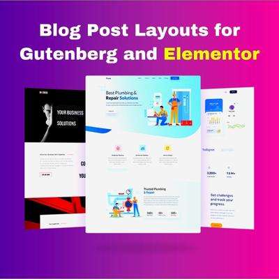 Blog Post Layouts for Gutenberg and Elementor