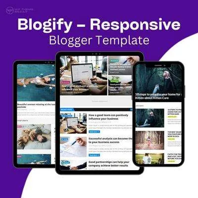 Blogify - Responsive Blogger Template