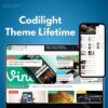 Wp Install with Codilight Theme Lifetime
