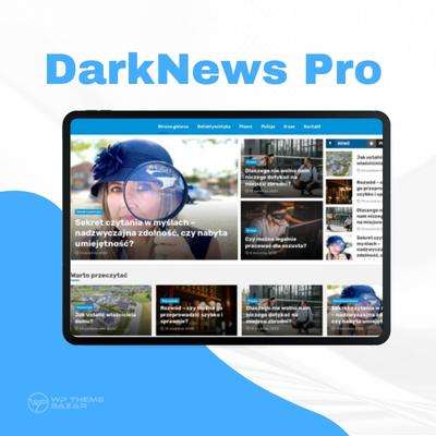 DarkNews Pro Theme Lifetime