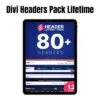 Divi Headers Pack Lifetime