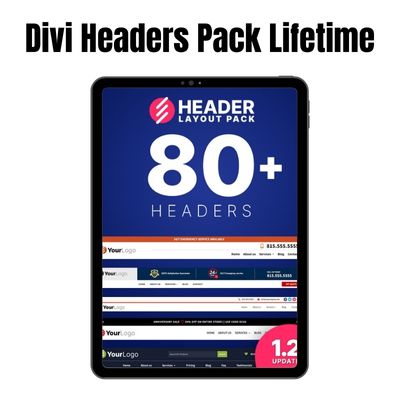 Divi Headers Pack Lifetime