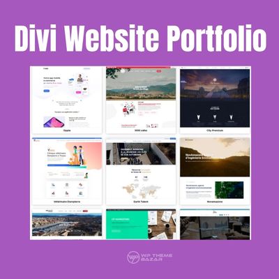 Divi Website Portfolio