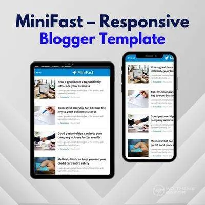 MiniFast - Responsive Blogger Template