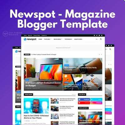 Newspot - Magazine Blogger Template