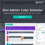 Divi Admin Color Scheme