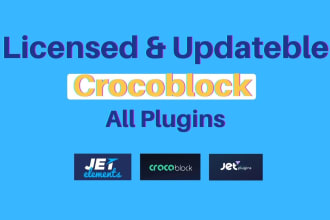 crocoblock Plugin,crocoblock